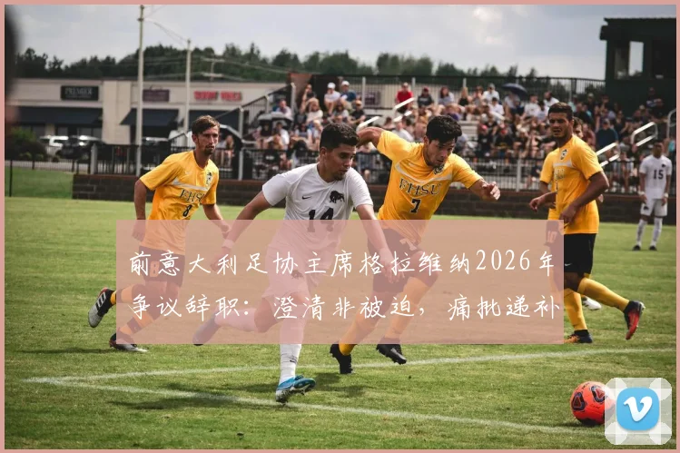 前意大利足协主席格拉维纳2026年争议辞职：澄清非被迫，痛批递补参赛制度“可耻”引发足坛热议